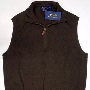 🆕 Ralph Lauren Polo Quarter Zip Vest